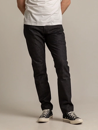 картинка М342 Black Dry Hempy Selvedge от магазина  Finedenim